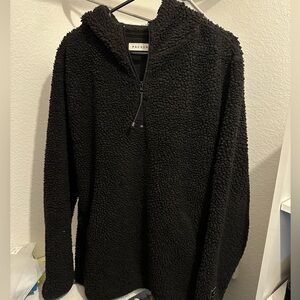 PacSun Charcoal Sherpa Pullover